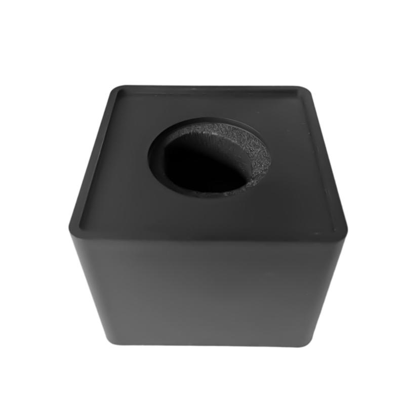 Ручной адаптер-стойка для микрофонов для беспроводных петличных микрофонов для интервью и влогинга чёрный